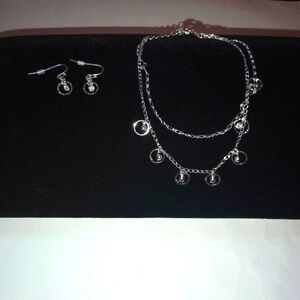 Anklet and earring gift set